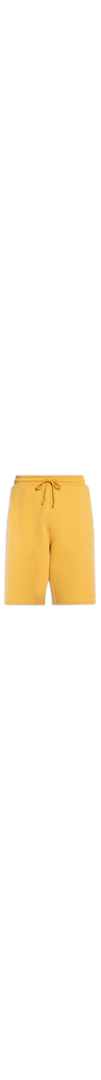 Bermuda Masculina Moletom Hover Short - Amarelo