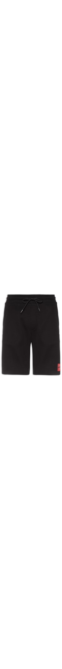 Bermuda Masculina Moletom - Preto