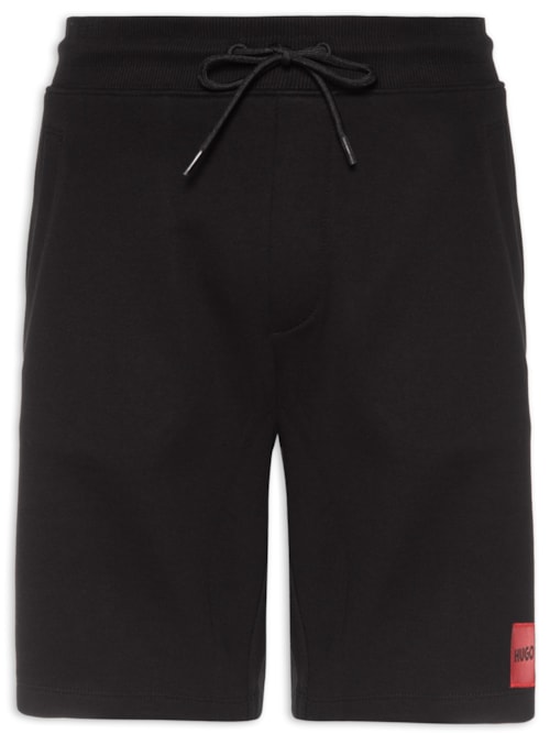 Bermuda Masculina Moletom – Preto