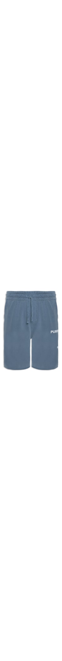 Bermuda Masculina Moletom Stoned - Azul