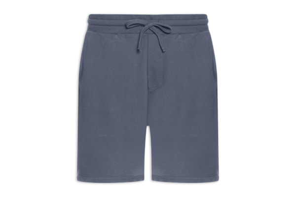Bermuda Masculina Moletom Urbano New - Azul