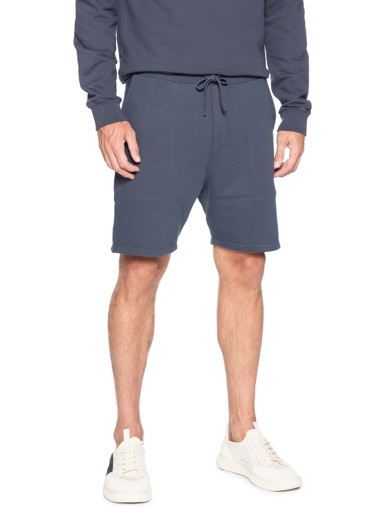 Bermuda Masculina Moletom Urbano New Azul Foxton