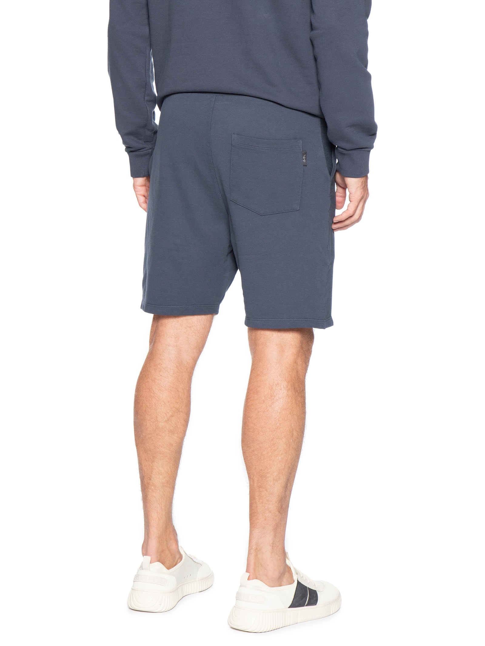 Bermuda Masculina Moletom Urbano New Azul Foxton