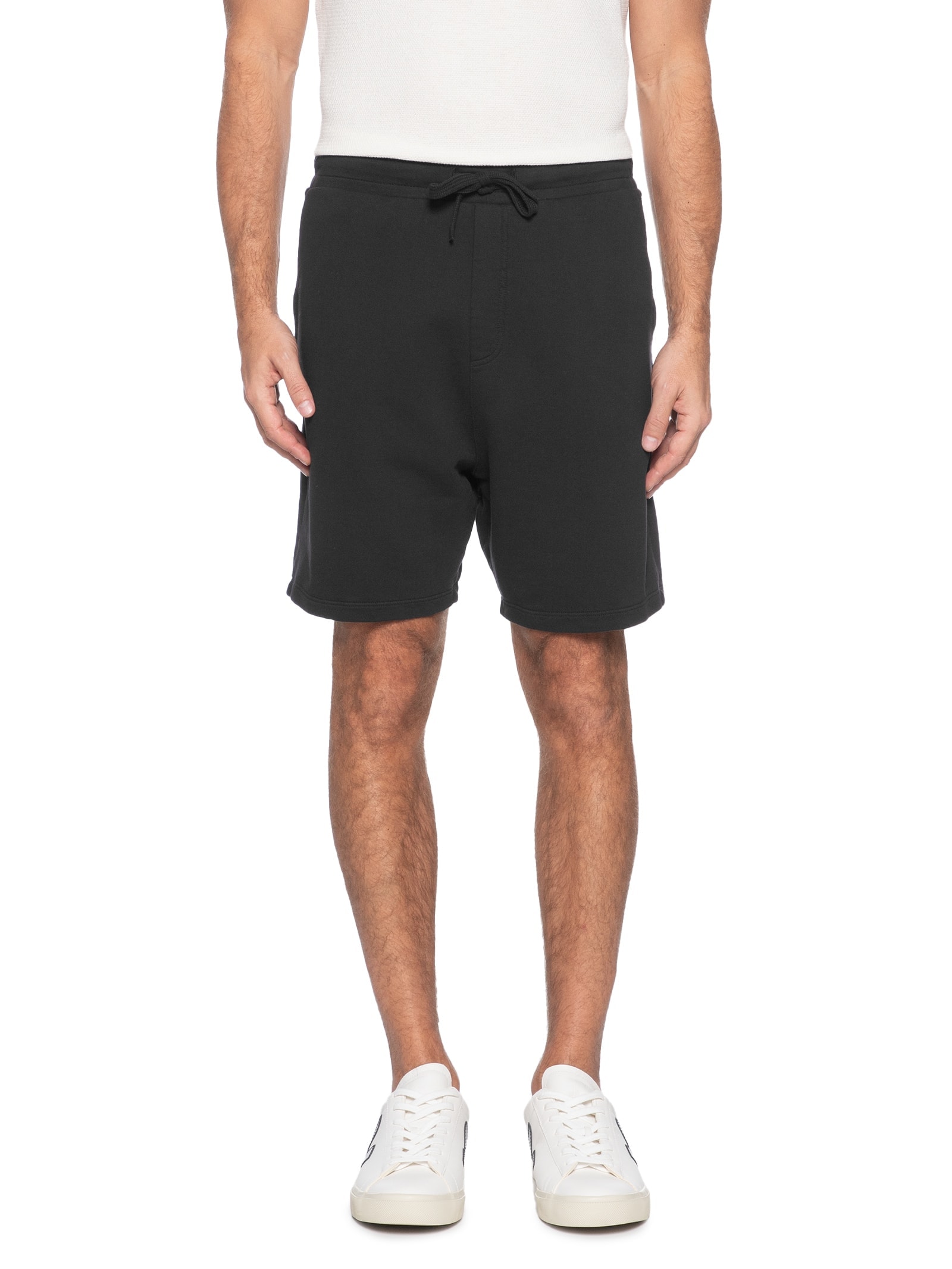 Bermuda Masculina Moletom Urbano New Preto Foxton