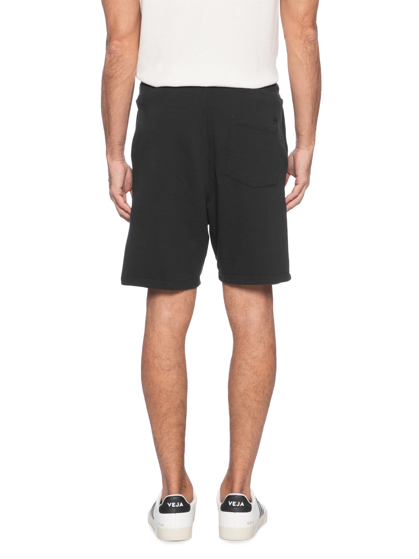 Bermuda Masculina Moletom Urbano New Preto Foxton
