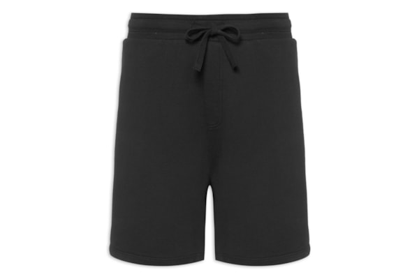 Bermuda Masculina Moletom Urbano New - Preto