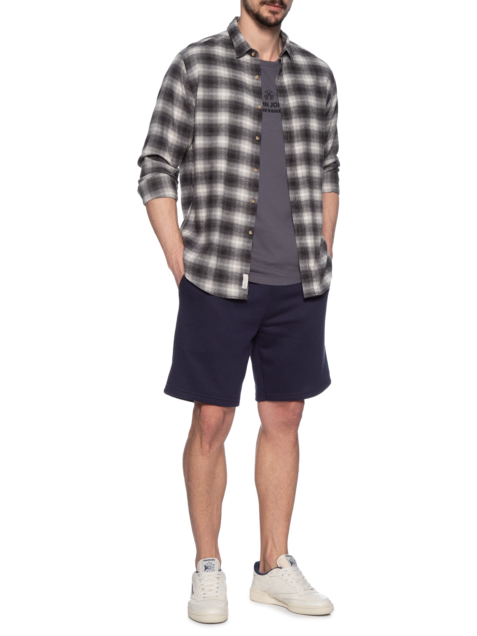 Bermuda Masculina New Basic Azul John John