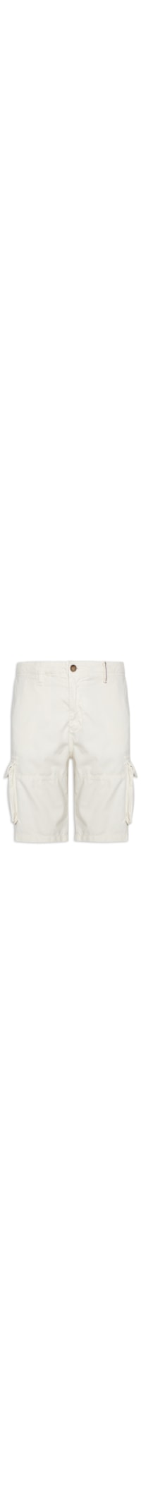 Bermuda Masculina New Cargo - Off White