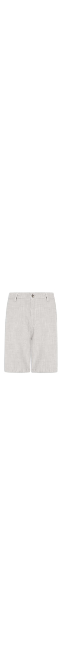 Bermuda Masculina Oxford - Cinza