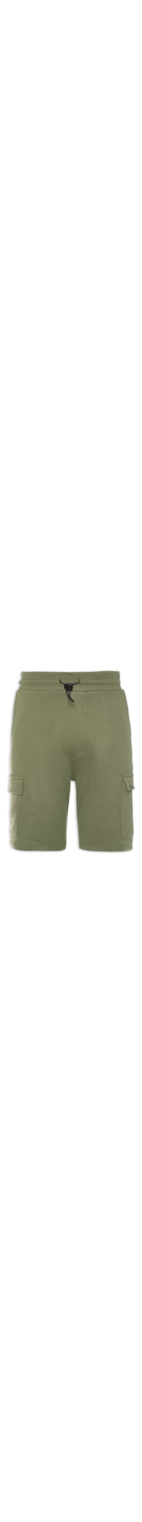 Bermuda Masculina Passeio 10m Cargo Short - Verde