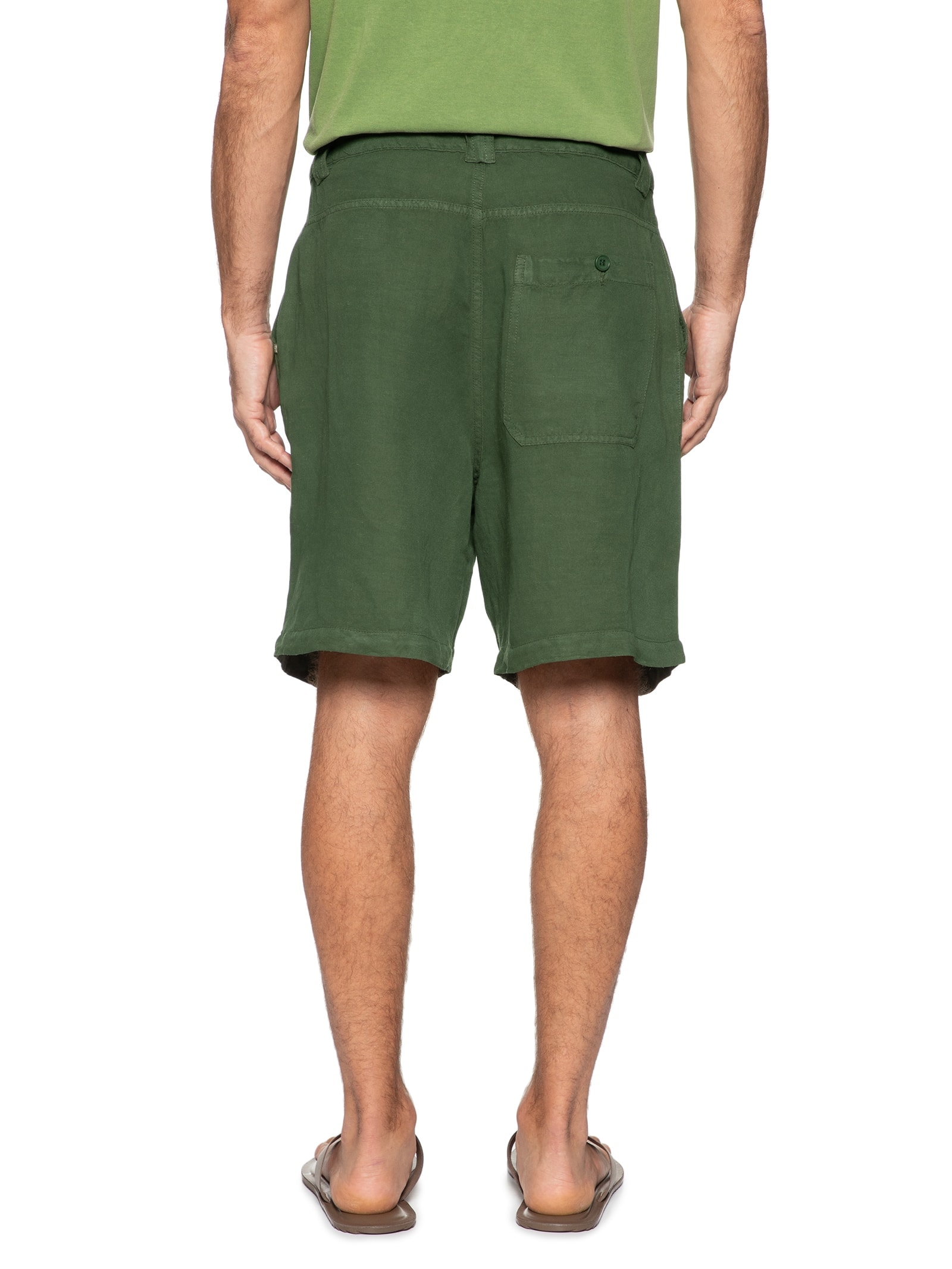 Bermuda Masculina Pioneer Drifter Verde Osklen