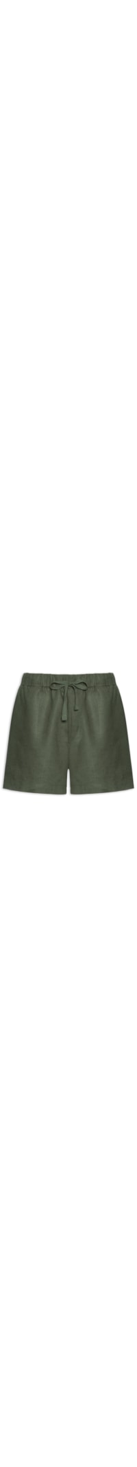Bermuda Masculina PJ Linen Classic - Verde