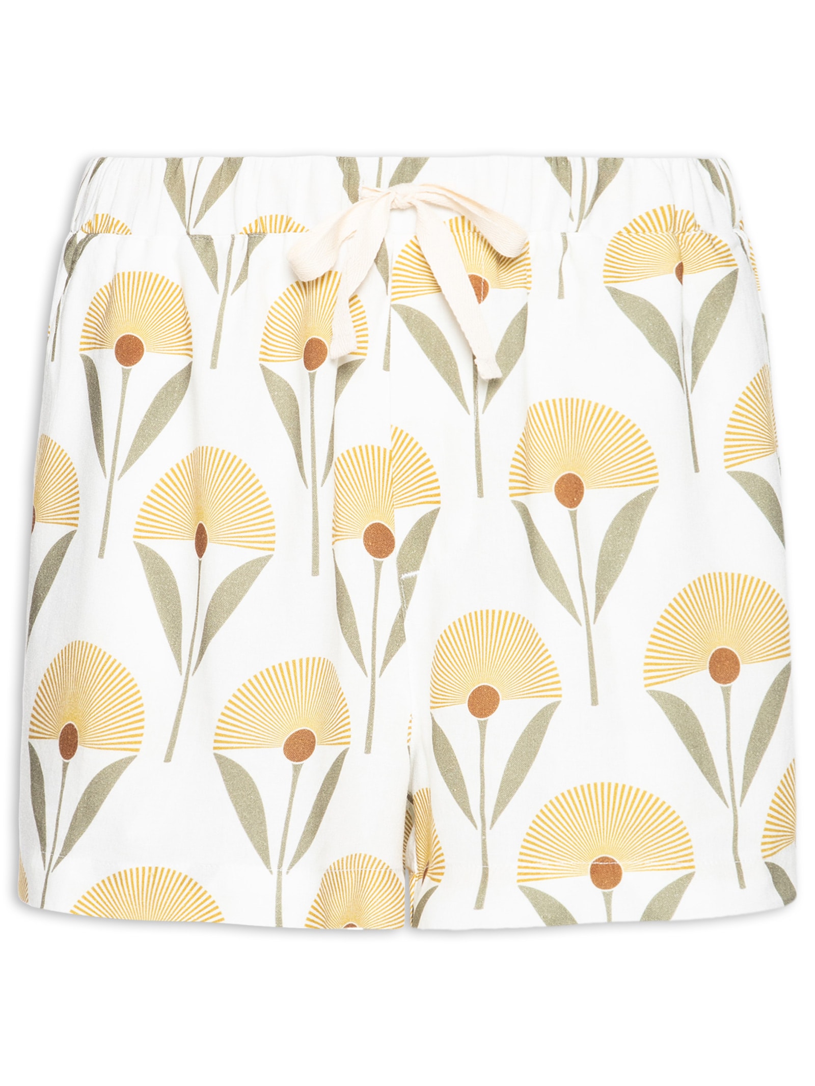 Bermuda Masculina PJ Sunflowe Color Amarelo Osklen