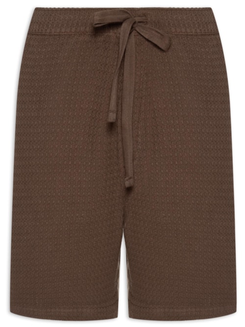 Bermuda Masculina Pj Texture Color – Marrom