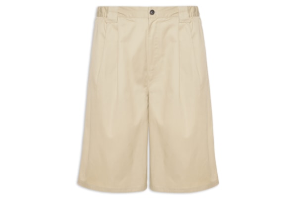 Bermuda Masculina Premium Essentials Largo - Bege