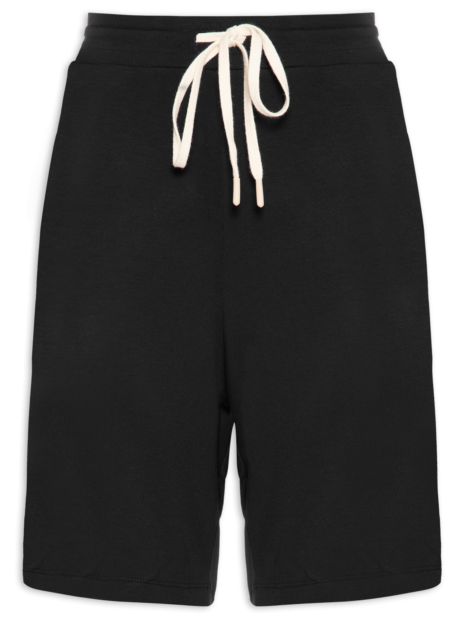 Bermuda Masculina Preta Bambu Satya Yogini