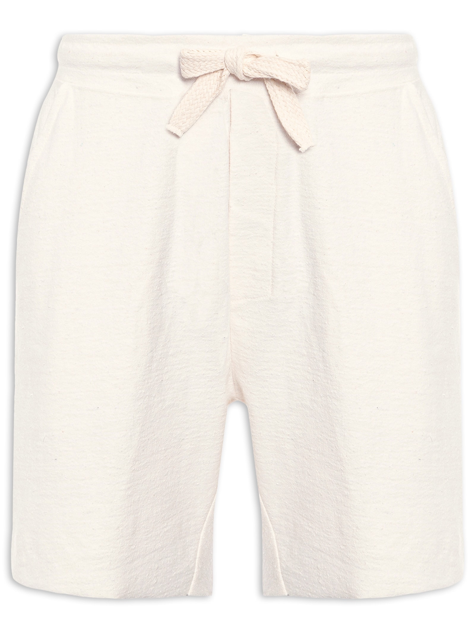 Bermuda Masculina Rustic E-Basics Off White Osklen
