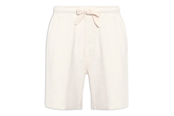 Bermuda Masculina Rustic E-Basics - Off White