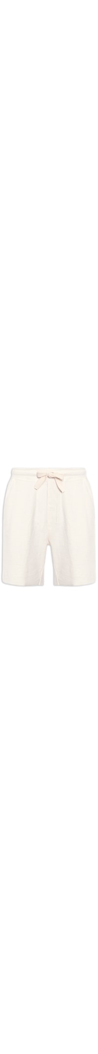 Bermuda Masculina Rustic E-Basics - Off White
