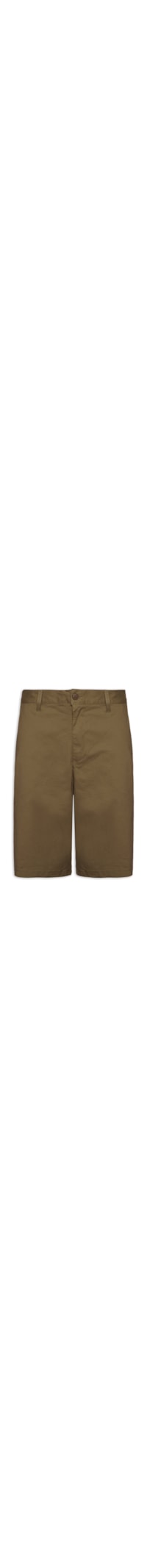 Bermuda Masculina Sarja Básica - Marrom