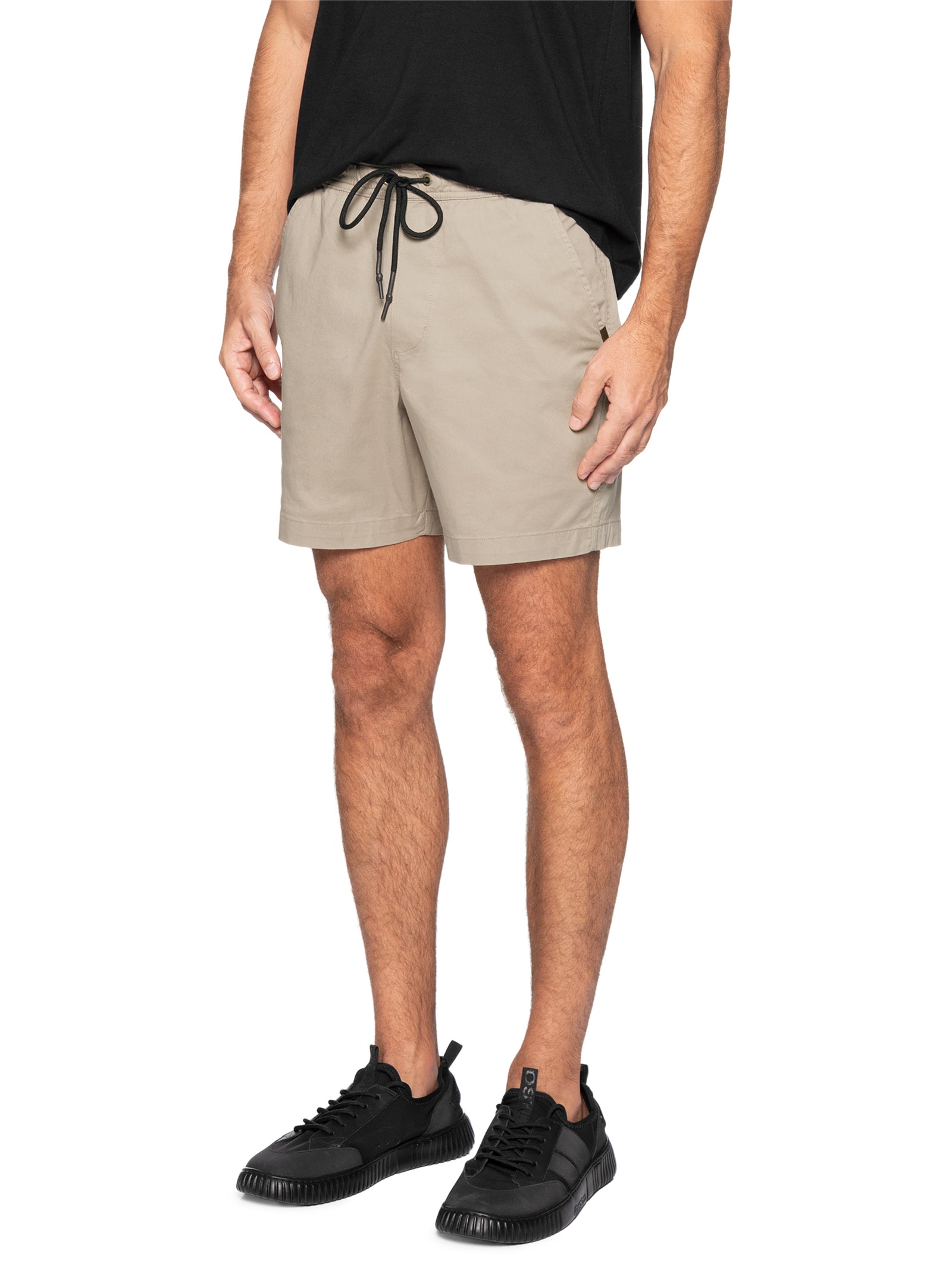 Bermuda Masculina Sarja Batalha John Cinza Reserva