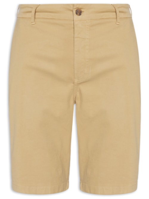 Bermuda Masculina Sarja – Bege