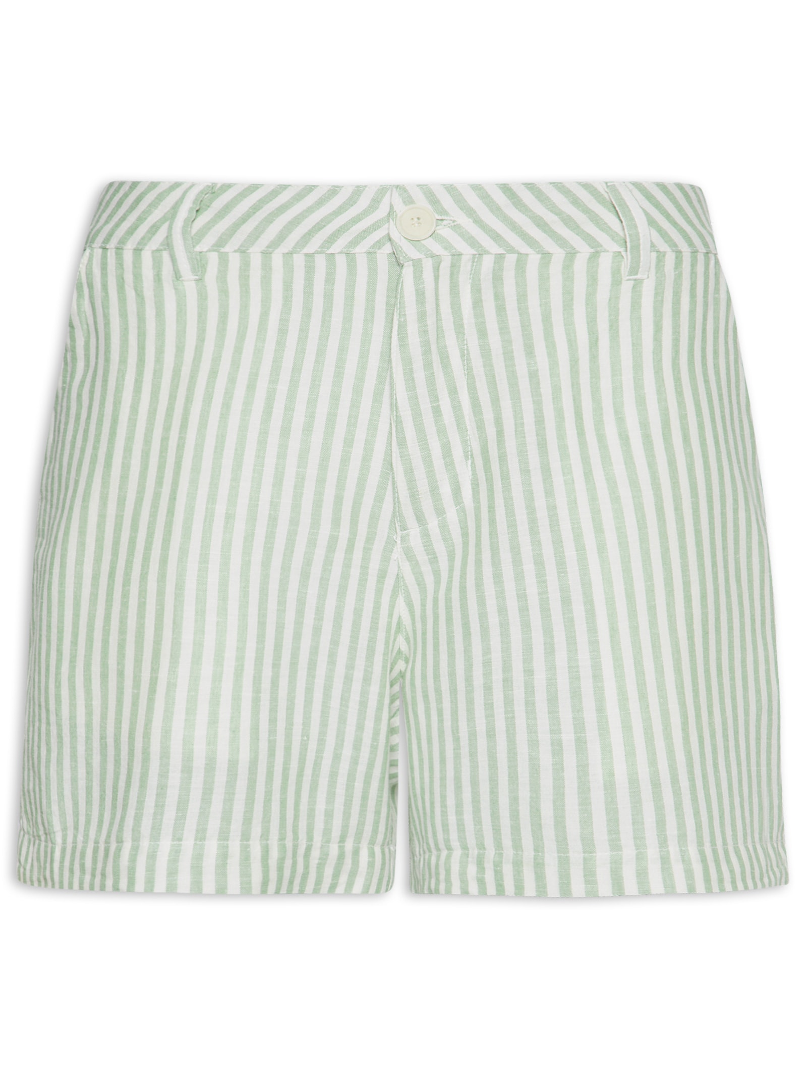Bermuda Masculina Sarja Flow Stripes Linen Bege Osklen