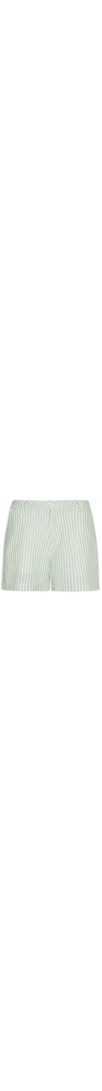 Bermuda Masculina Sarja Flow Stripes Linen - Bege