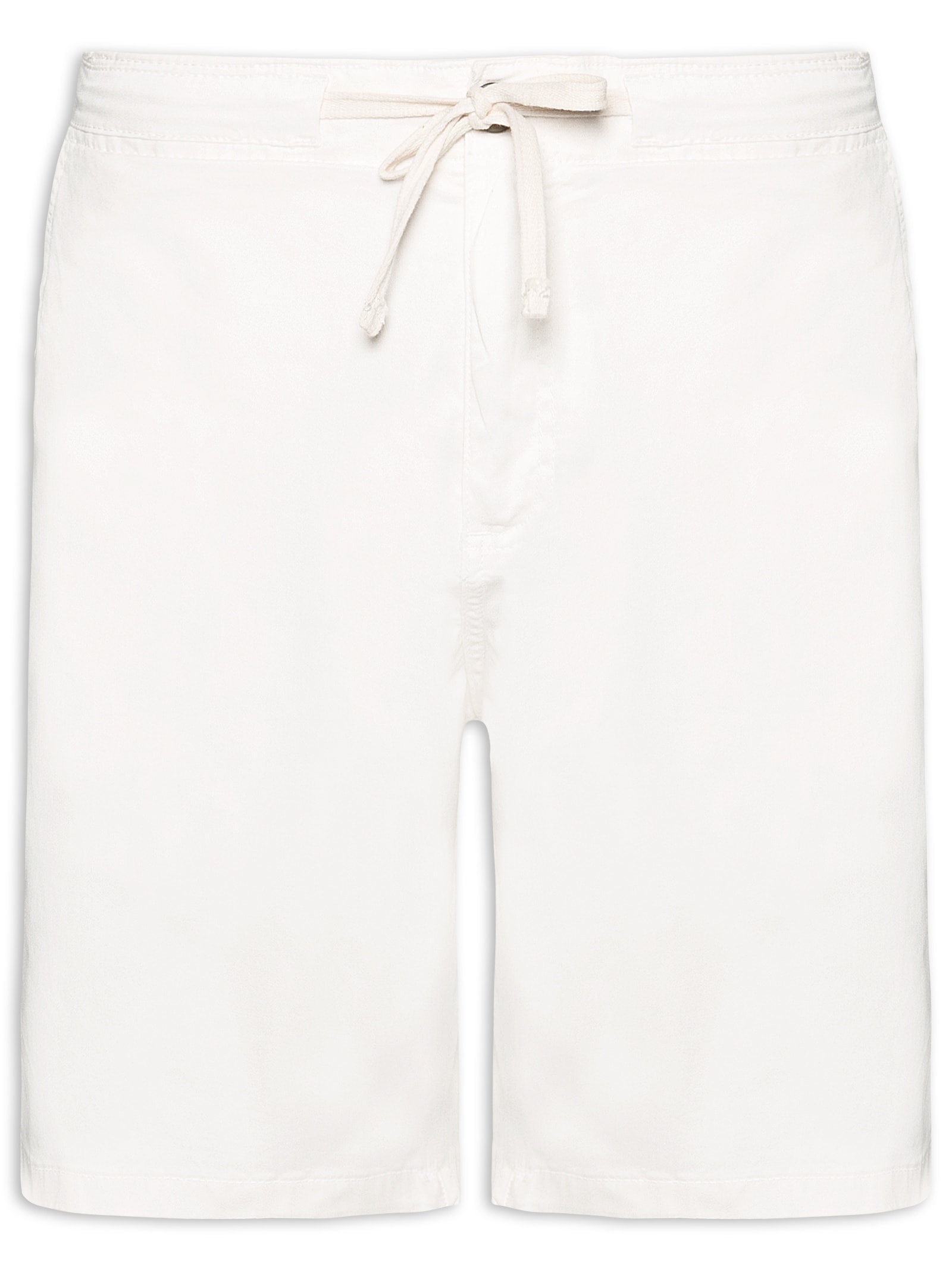 Bermuda Masculina Sarja Ipanema Off White Pineapple