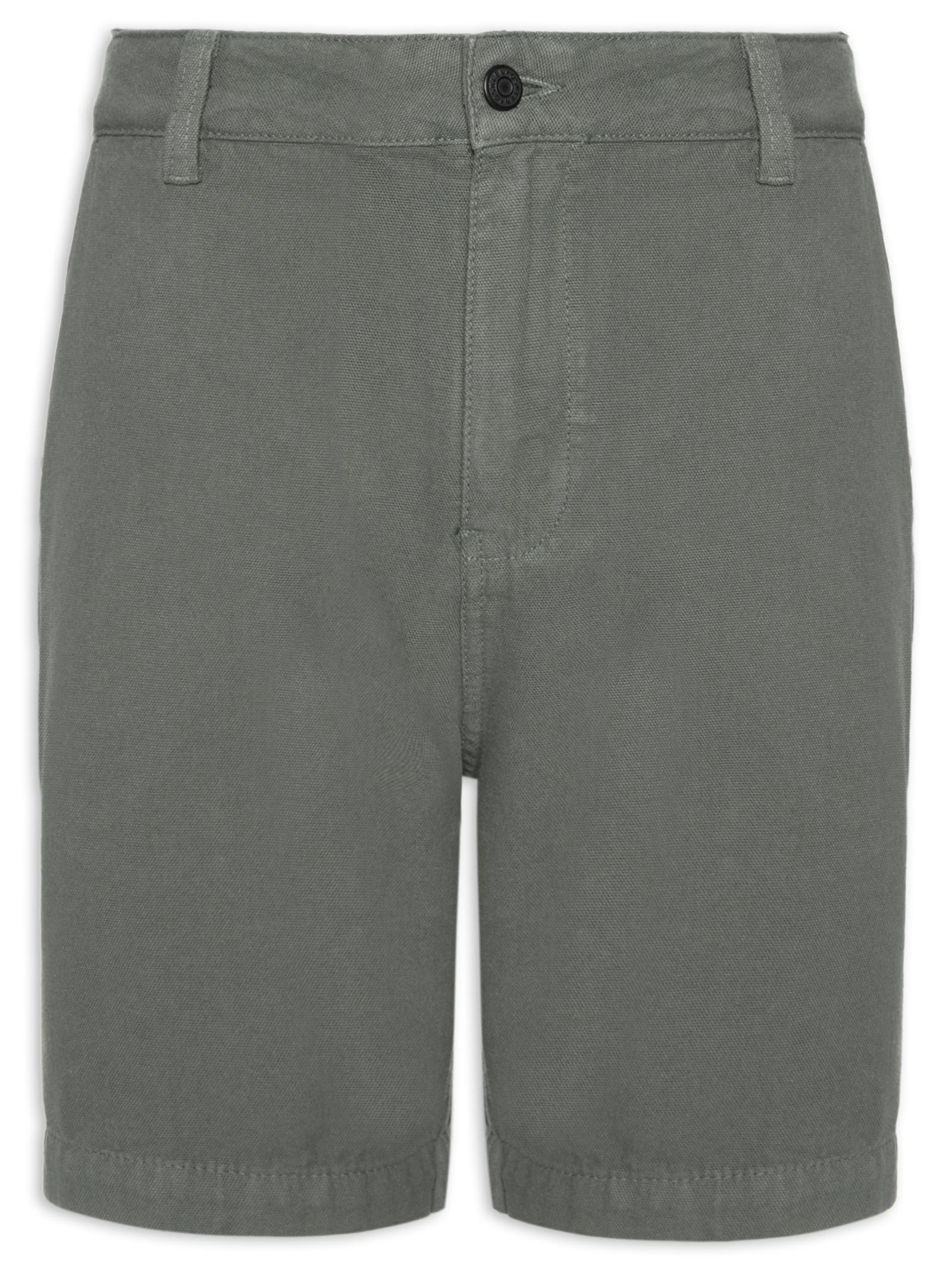 Bermuda Masculina Sarja New Cotton Basic Cinza Osklen