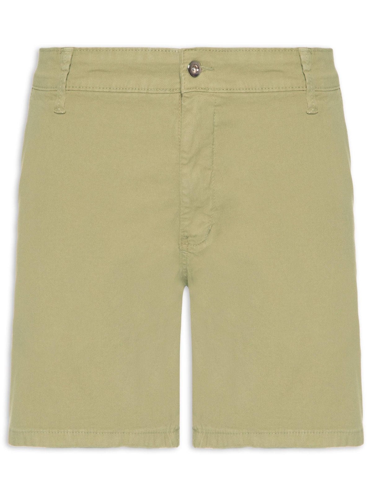 Vista 2 Bermuda Masculina Sarja Slim VERDE VERDE