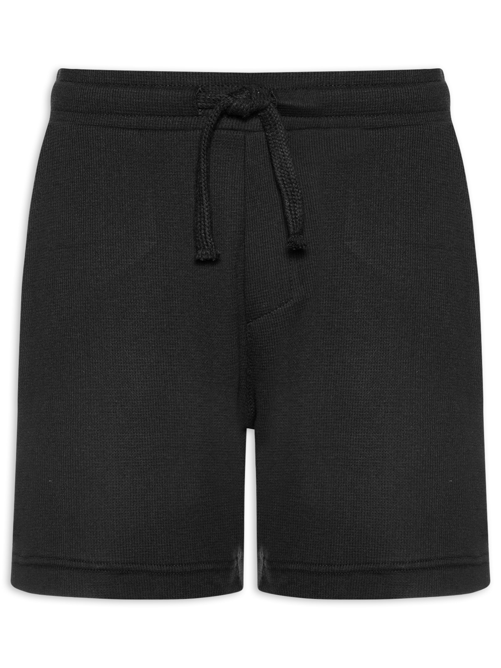 Bermuda Masculina Sarja Texture E-Basics Preto Osklen