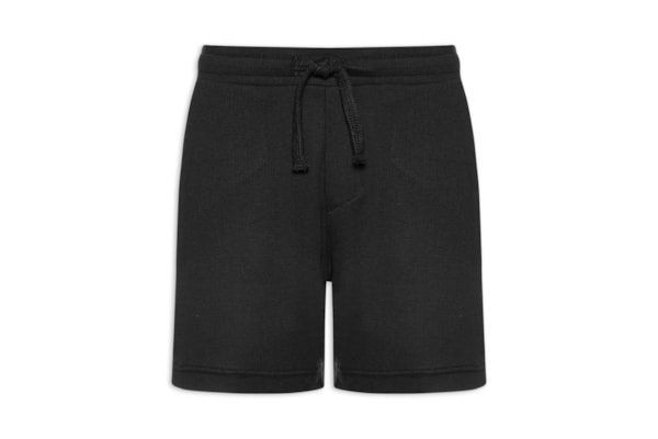 Bermuda Masculina Sarja Texture E-Basics - Preto