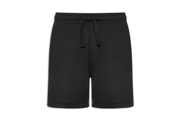 Bermuda Masculina Sarja Texture E-Basics - Preto