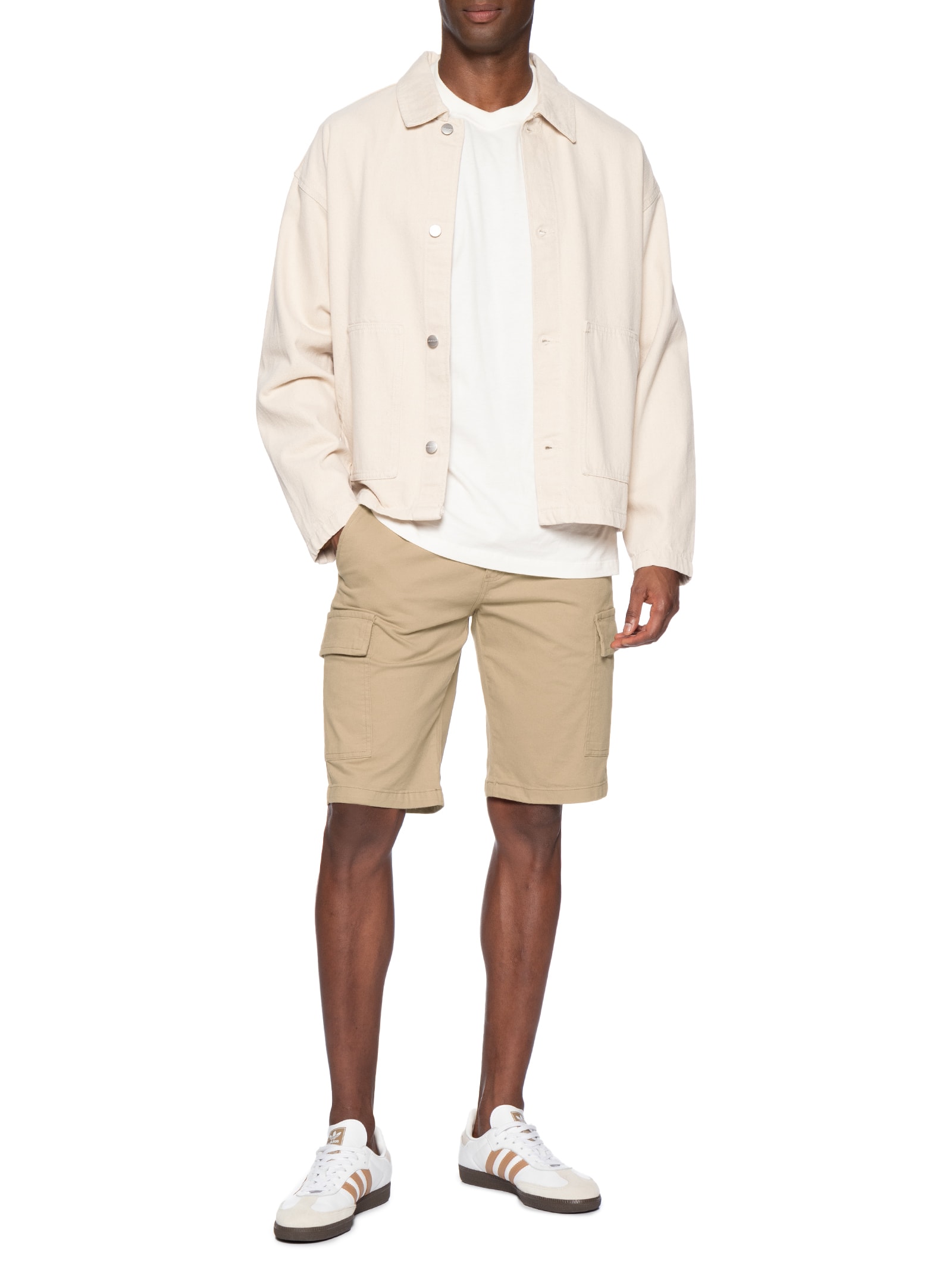 Bermuda Masculina Scanton Cargo Bege Tommy Jeans