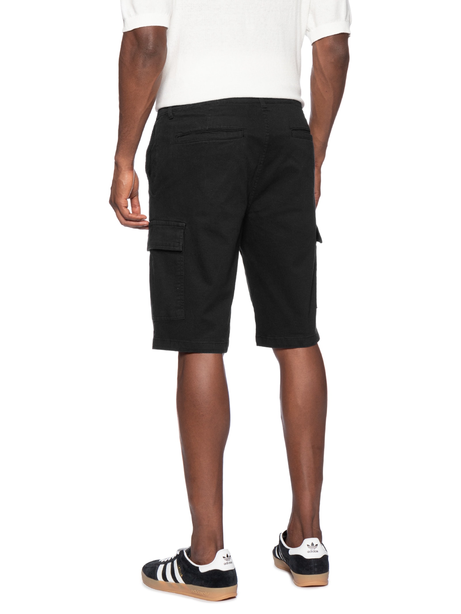 Bermuda Masculina Scanton Cargo Preto Tommy Jeans