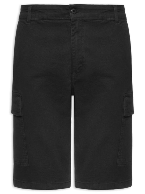 Bermuda Masculina Scanton Cargo – Preto