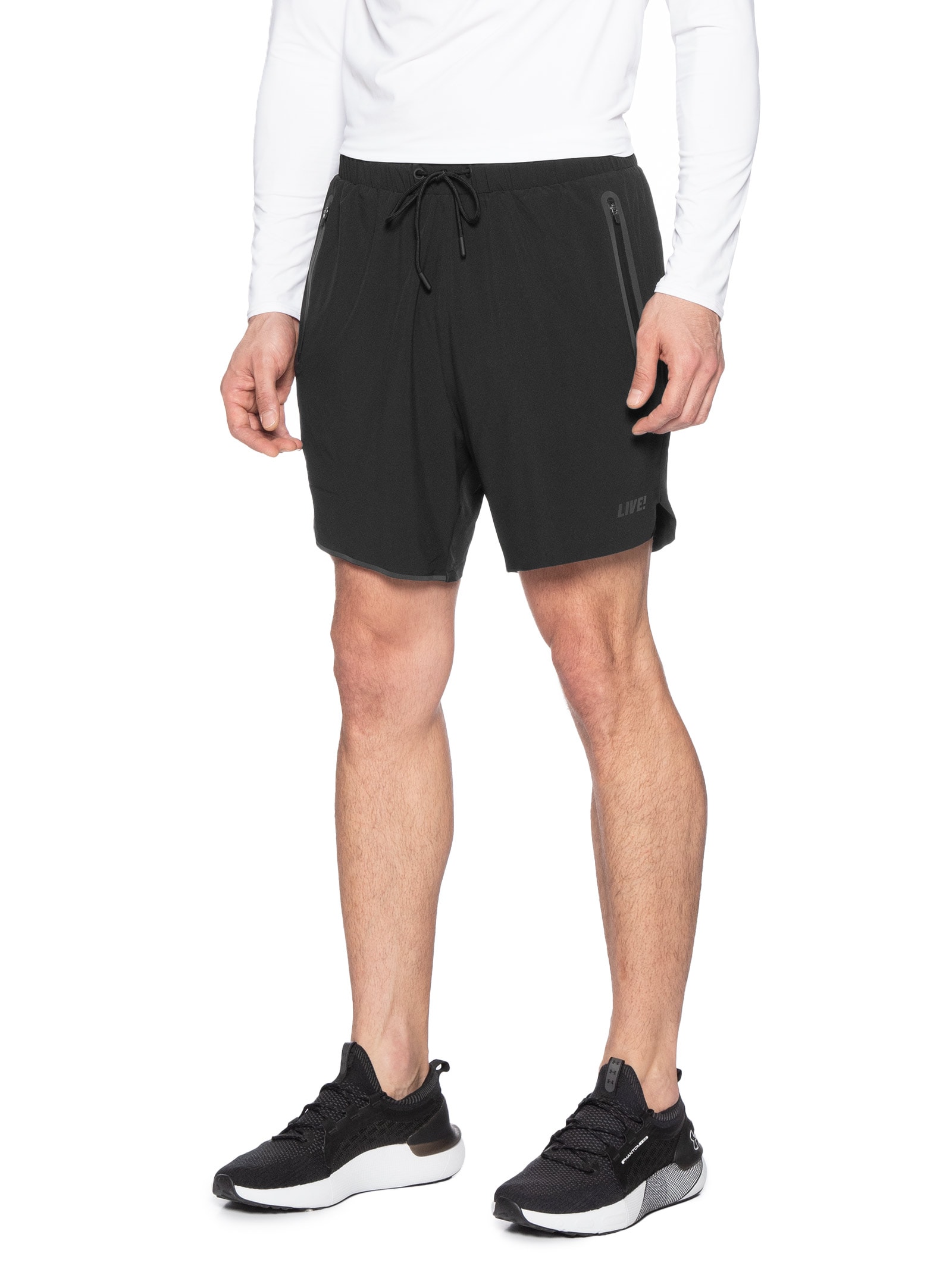 Bermuda Masculina Sewat 6 Nylon Tech Preto Live!