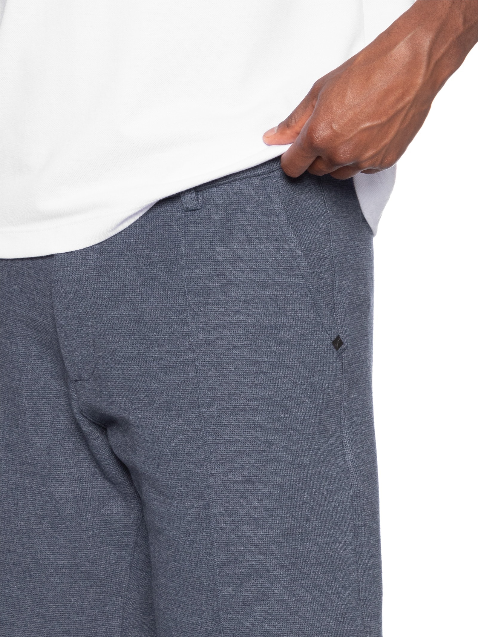 Bermuda Masculina Social Comfort Azul Reserva