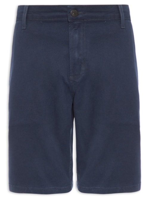Bermuda Masculina Straight Panama – Azul