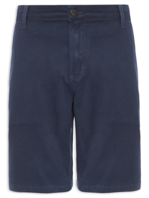 Bermuda Masculina Straight Panama – Azul