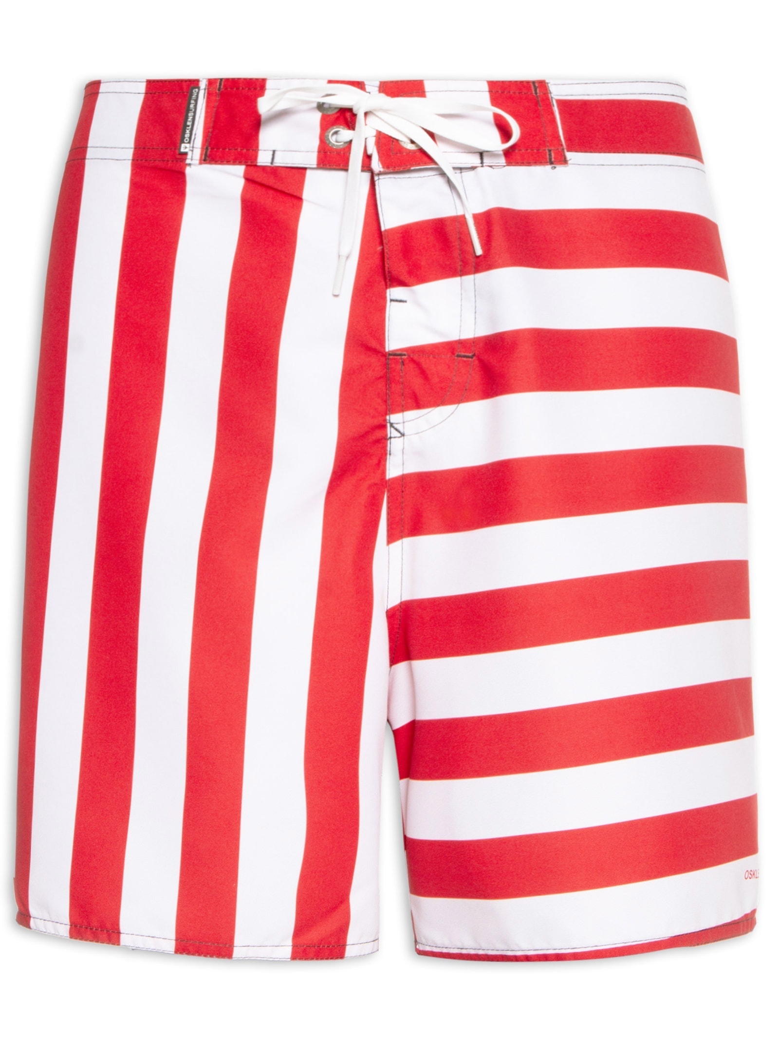 Bermuda Masculina Stuf Grécia Branco  Osklen