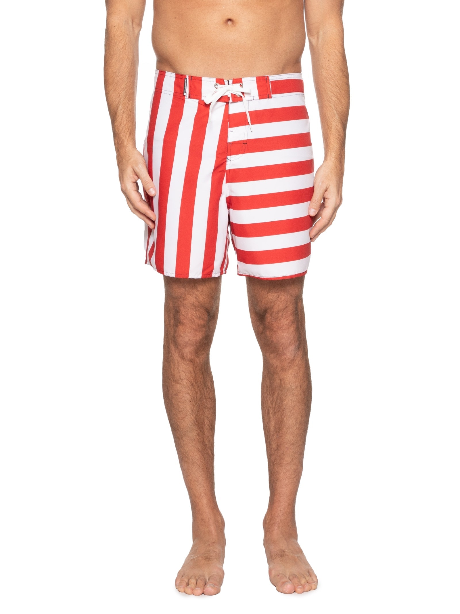 Bermuda Masculina Stuf Grécia Branco  Osklen