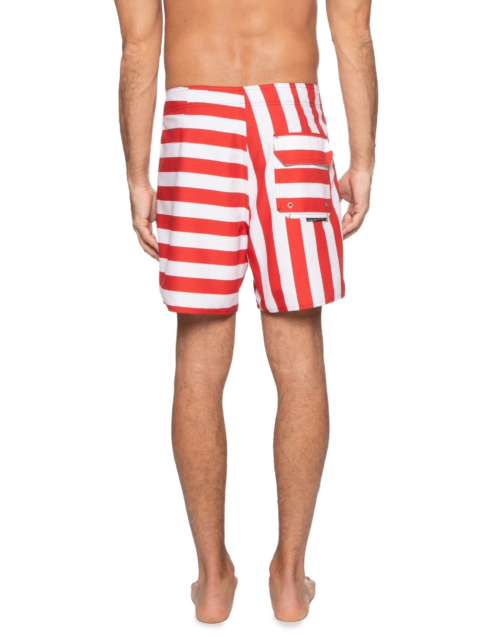 Bermuda Masculina Stuf Grécia Branco  Osklen