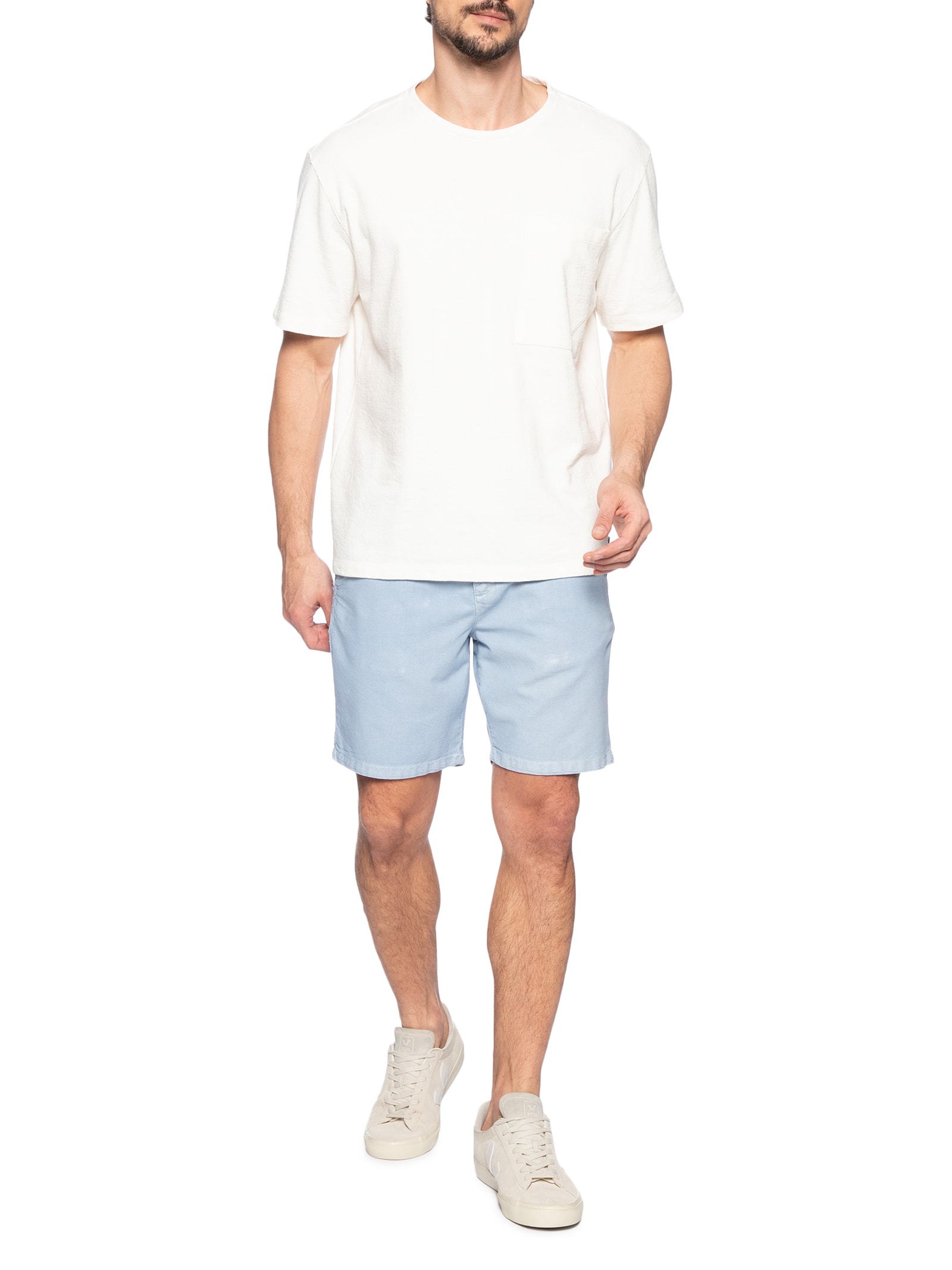 Bermuda Masculina Summer Azul Pineapple