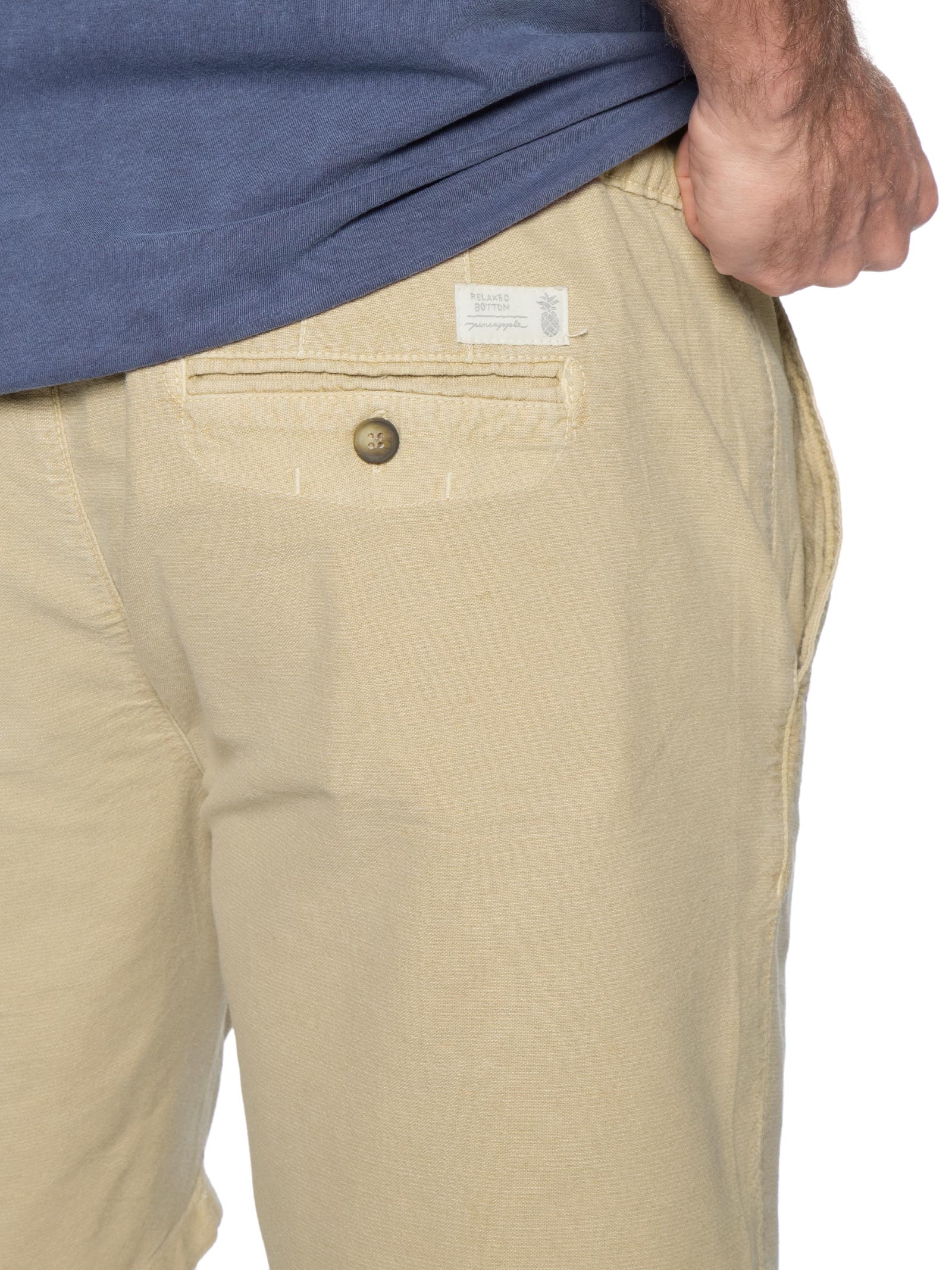 Bermuda Masculina Summer Bege Pineapple