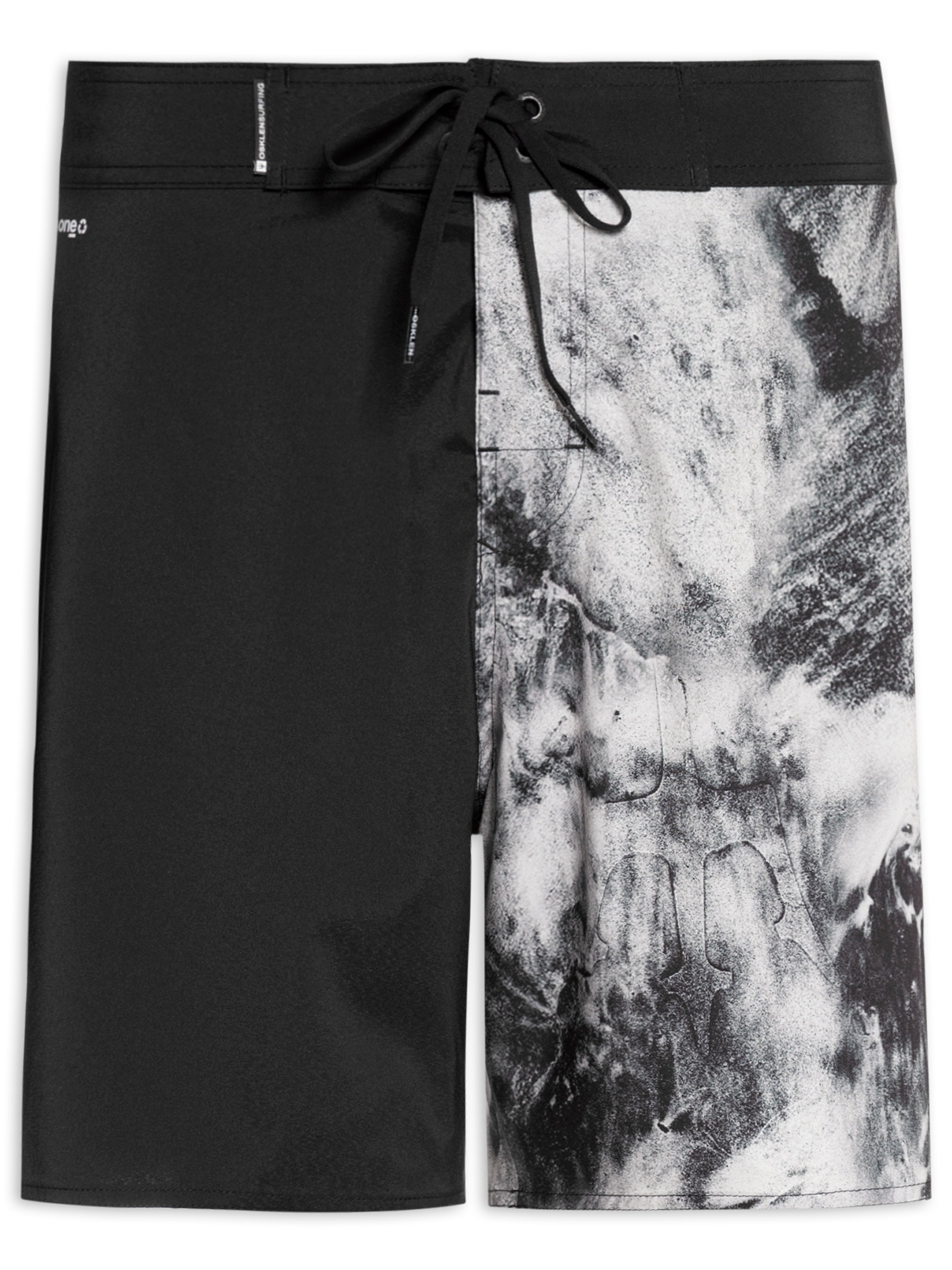 Bermuda Masculina Surf Aquaone Flex Black Sand Preto Osklen