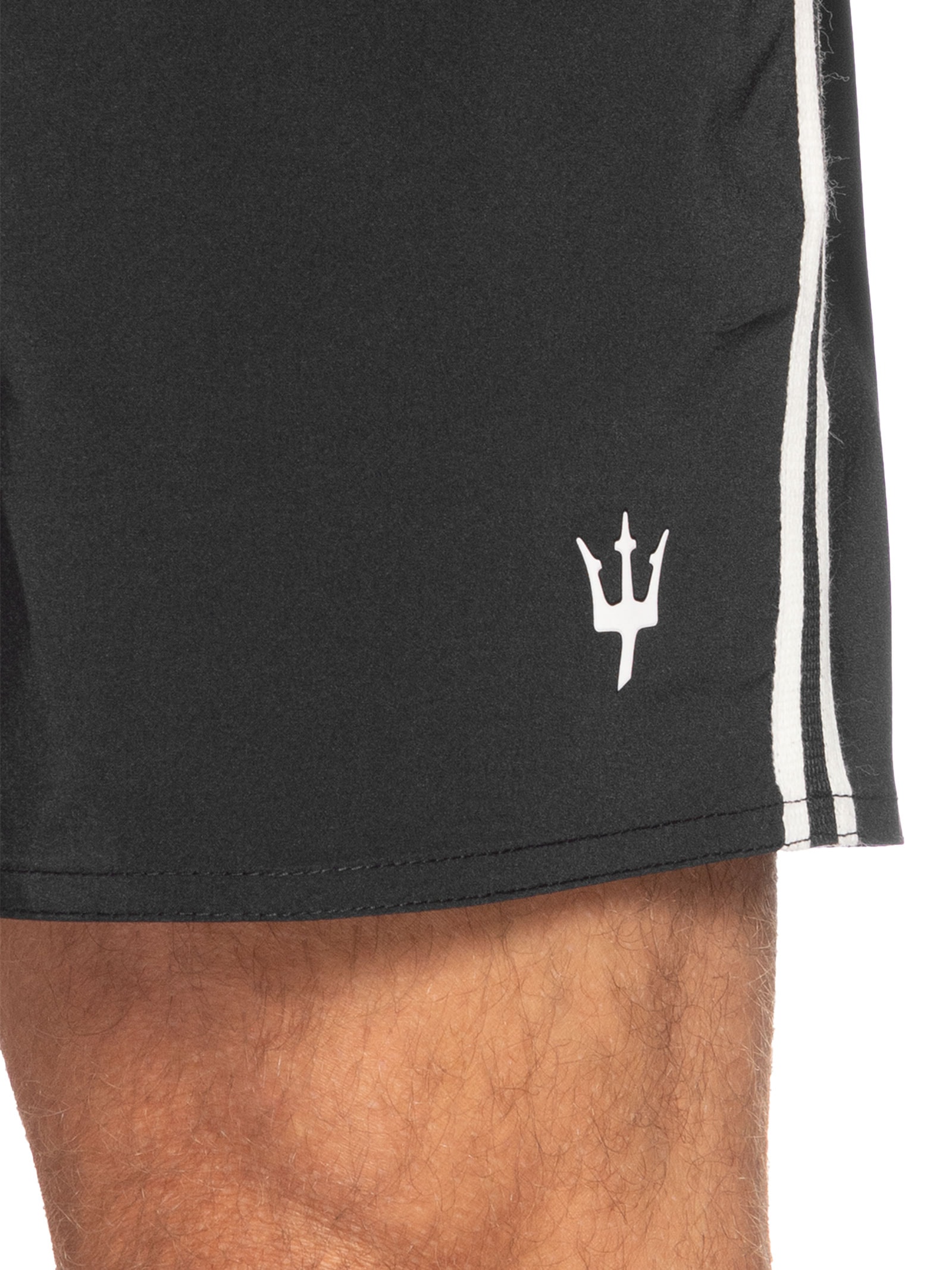 Bermuda Masculina Surf Aquaone Flex Stripes Preto Osklen