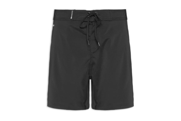 Bermuda Masculina Surf Aquaone Flex Stripes - Preto