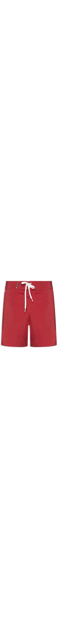 Bermuda Masculina Surf Aquaone Flex Stripes - Vermelho